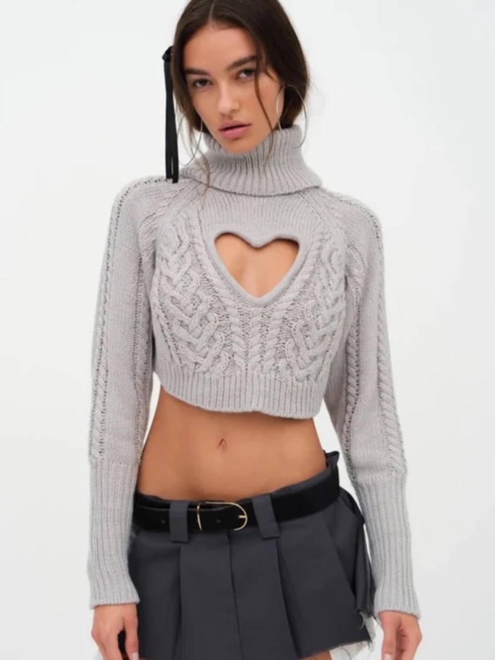 For Love & Lemons Heart Cut Out Top